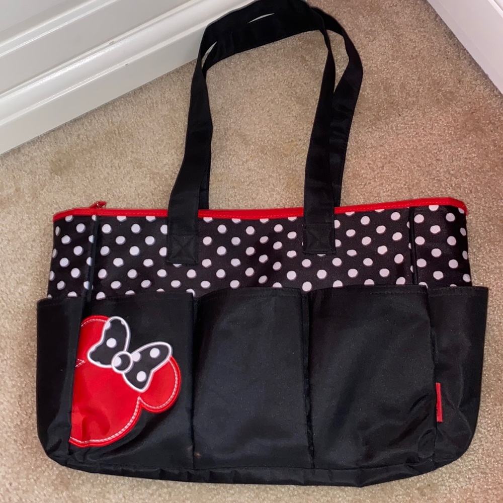 Minnie Mouse diaper bag!